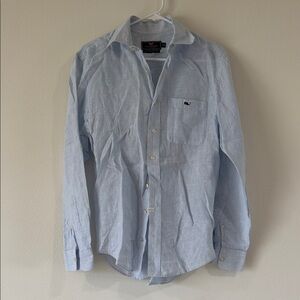 Vineyard Vines Light Blue Men's Button-Down Casual Shirt